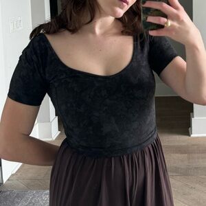 Lululemon Align Tee - Black Camo